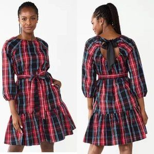 Draper James Red and Blue Plaid Dress